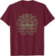 Tradtional Celtic Pagan Greenman T-Shirt - T-Shirt | Maroon