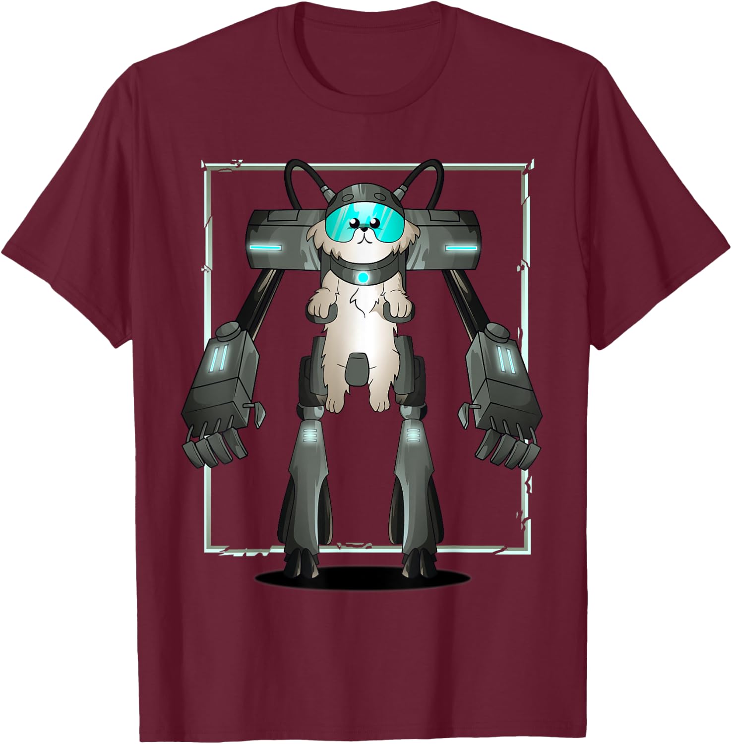 Mademark x Rick and Morty - Rick and Morty Call me Snowball Shirt T-Shirt - T-Shirt | Maroon
