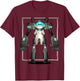 Mademark x Rick and Morty - Rick and Morty Call me Snowball Shirt T-Shirt - T-Shirt | Maroon