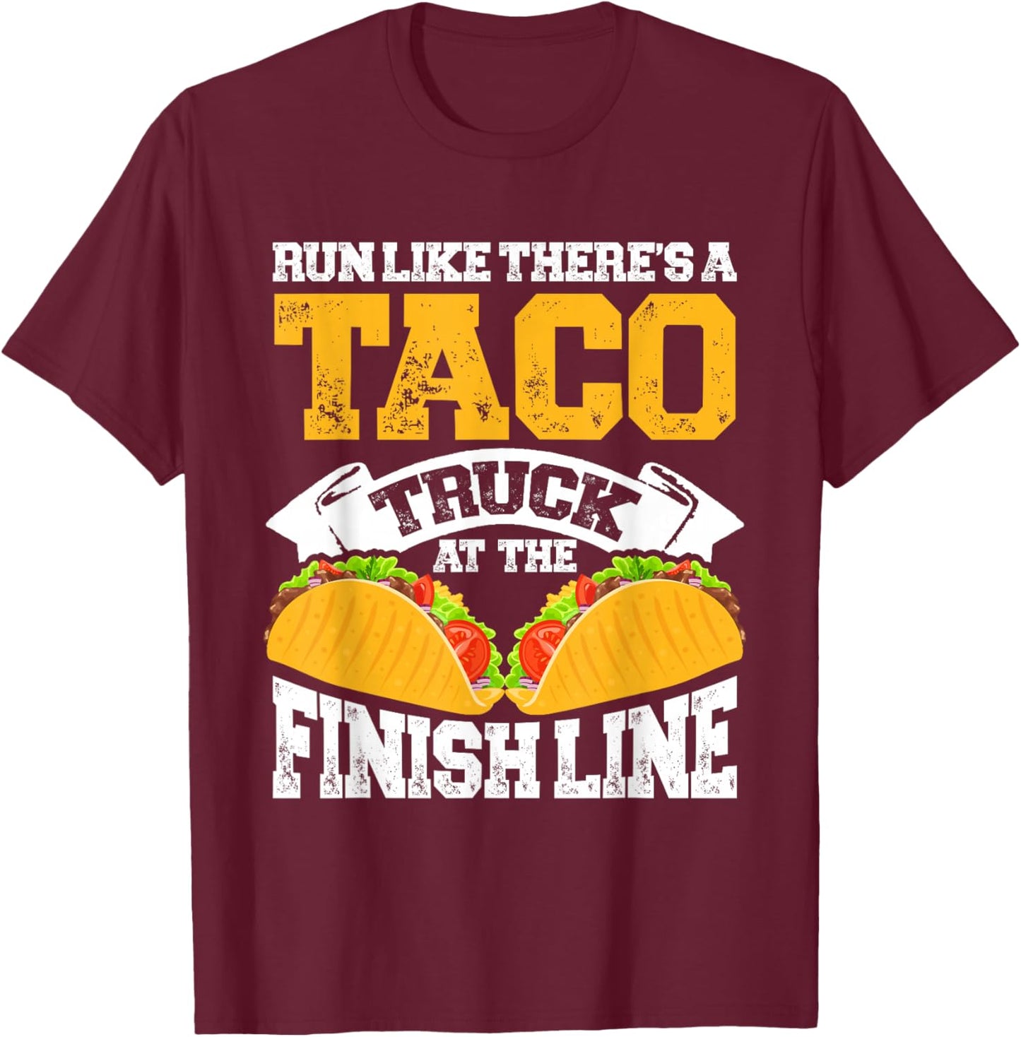 Cinco De Mayo Taco Lover Breakfast Taco Hispanic T-Shirt - T-Shirt | Maroon