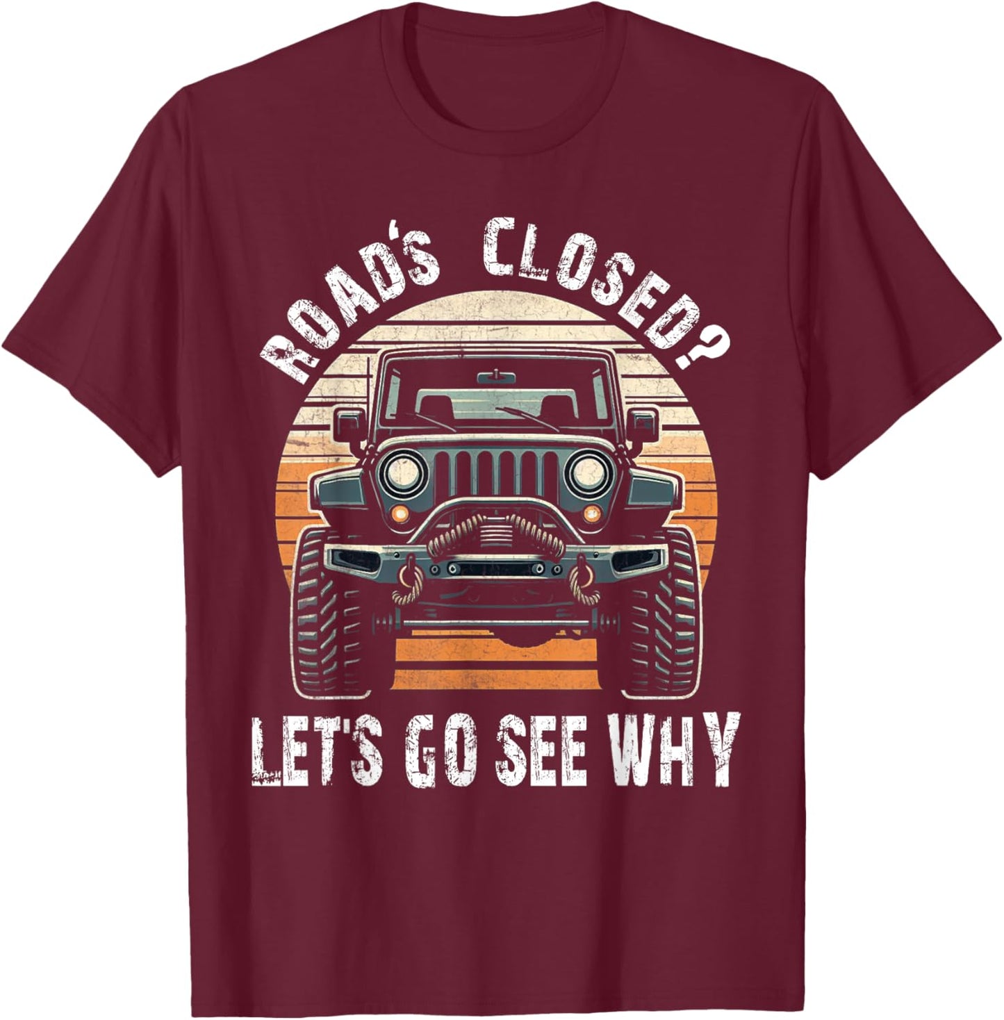 Offroad Racing Dad SxS 4X4 Off-Roading SUV UTV Car Lovers T-Shirt - T-Shirt | Maroon