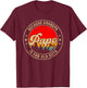Papo Because Grandpa Is For Old Guys for Papa Grandpa T-Shirt - T-Shirt | Maroon