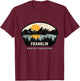 Franklin North Carolina, NC Vacation Souvenir T-Shirt - T-Shirt | Maroon