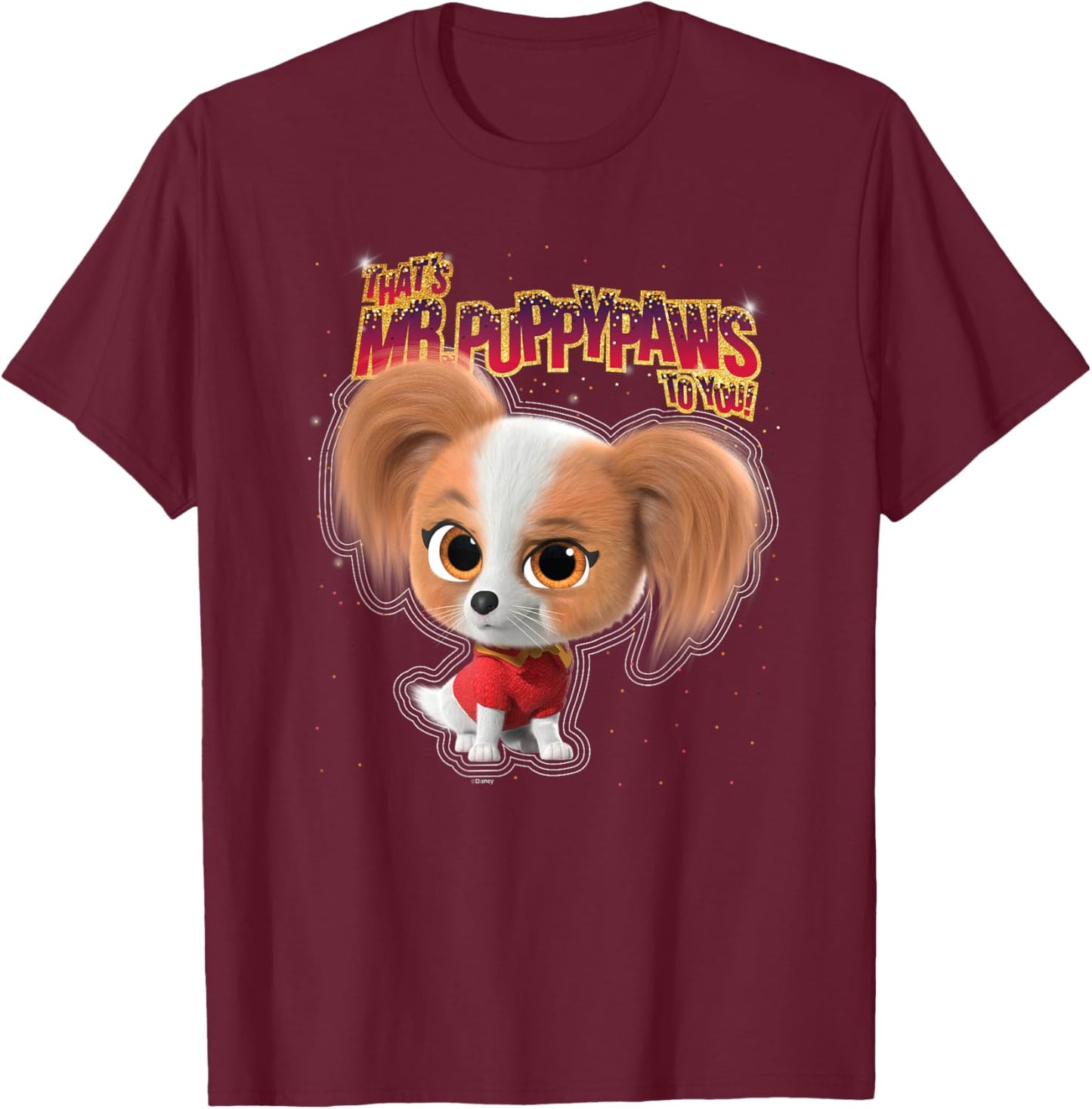Disney Junior SuperKitties That’s Mr. Puppypaws to You! T-Shirt - T-Shirt | Maroon