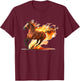 Love Fire Horse for running Horse Lovers T-Shirt - T-Shirt | Maroon