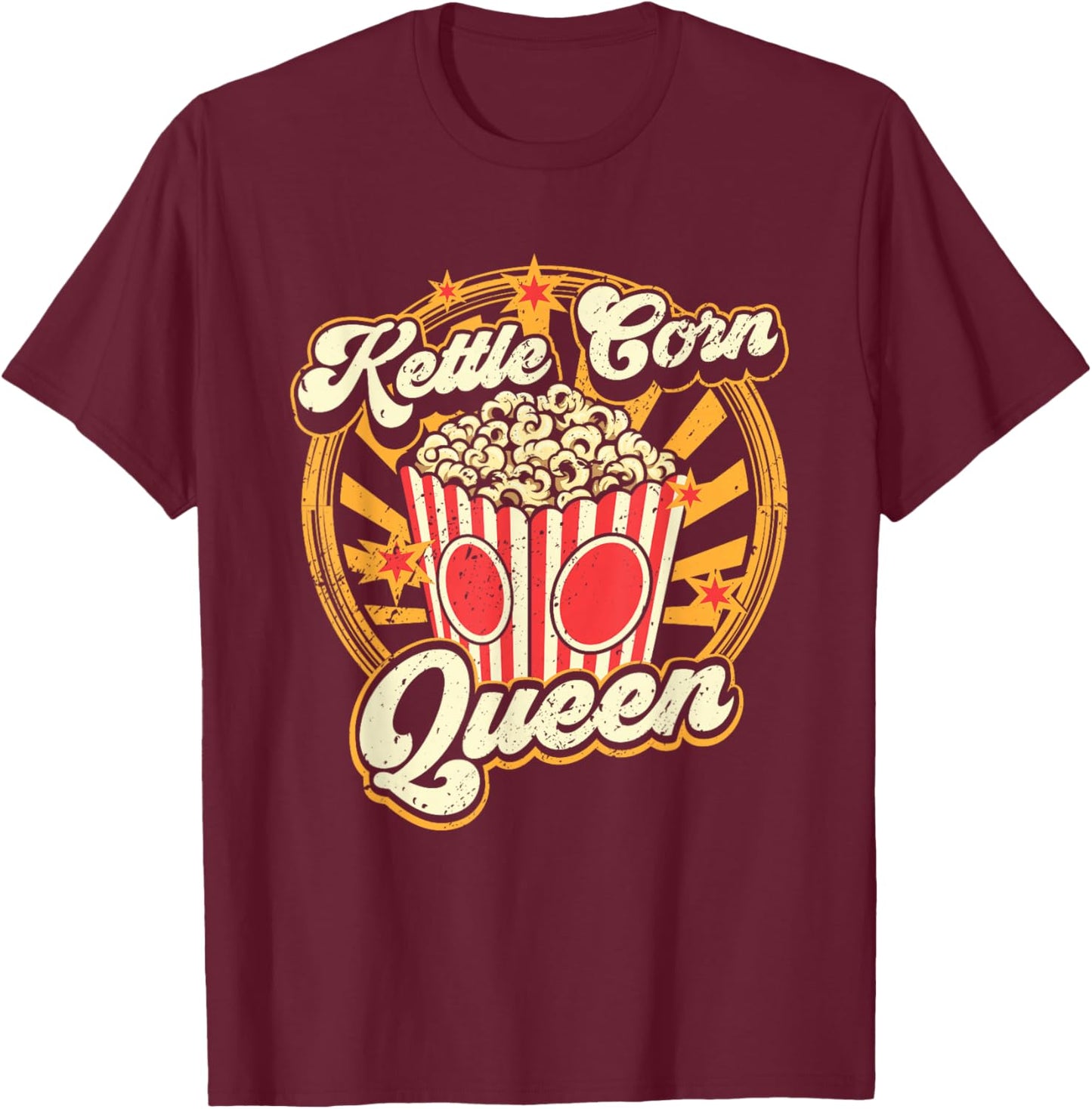 Kettle corn Squad Movie Season Kettle Corn T-Shirt - T-Shirt | Maroon