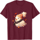 Cockatoo Bird Parrot Autumn Autumn Leaves Thanksgiving T-Shirt - T-Shirt | Maroon