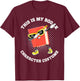 This is My Book Character Costume-Funny Dabbing Book Kids T-Shirt - T-Shirt | Maroon