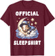 Horse - Official Sleepshirt Pajamas Nightgown T-Shirt - T-Shirt | Maroon