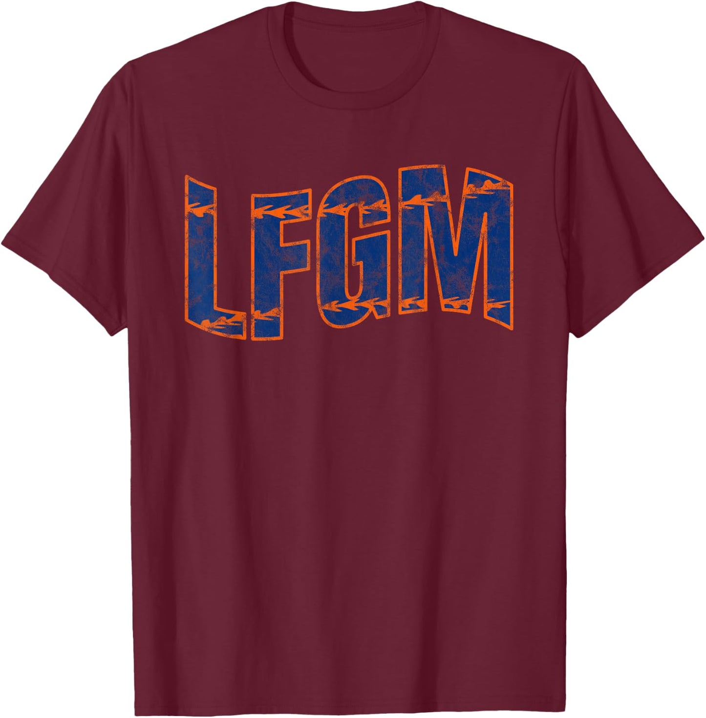 LFGM retro vintage T-Shirt - T-Shirt | Maroon