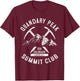 Quandary Peak Summit Club I Climbed Quandary Peak Colorado T-Shirt - T-Shirt | Maroon