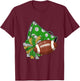Cheerleader Shirt, Megaphone Pom Poms Football Green T-Shirt - T-Shirt | Maroon