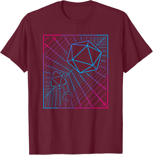 D20 Dice Synthwave Retro 80s TTRPG Synthesizer Music