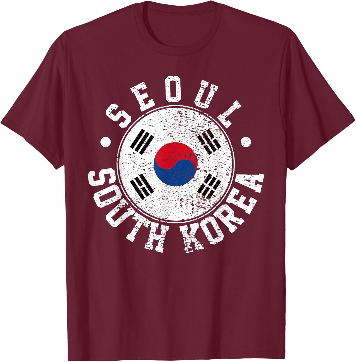 Seoul South Korea T-Shirt - T-Shirt | Maroon