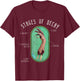 Stages of Decay Forensic Science - Medical examiner T-Shirt - T-Shirt | Maroon