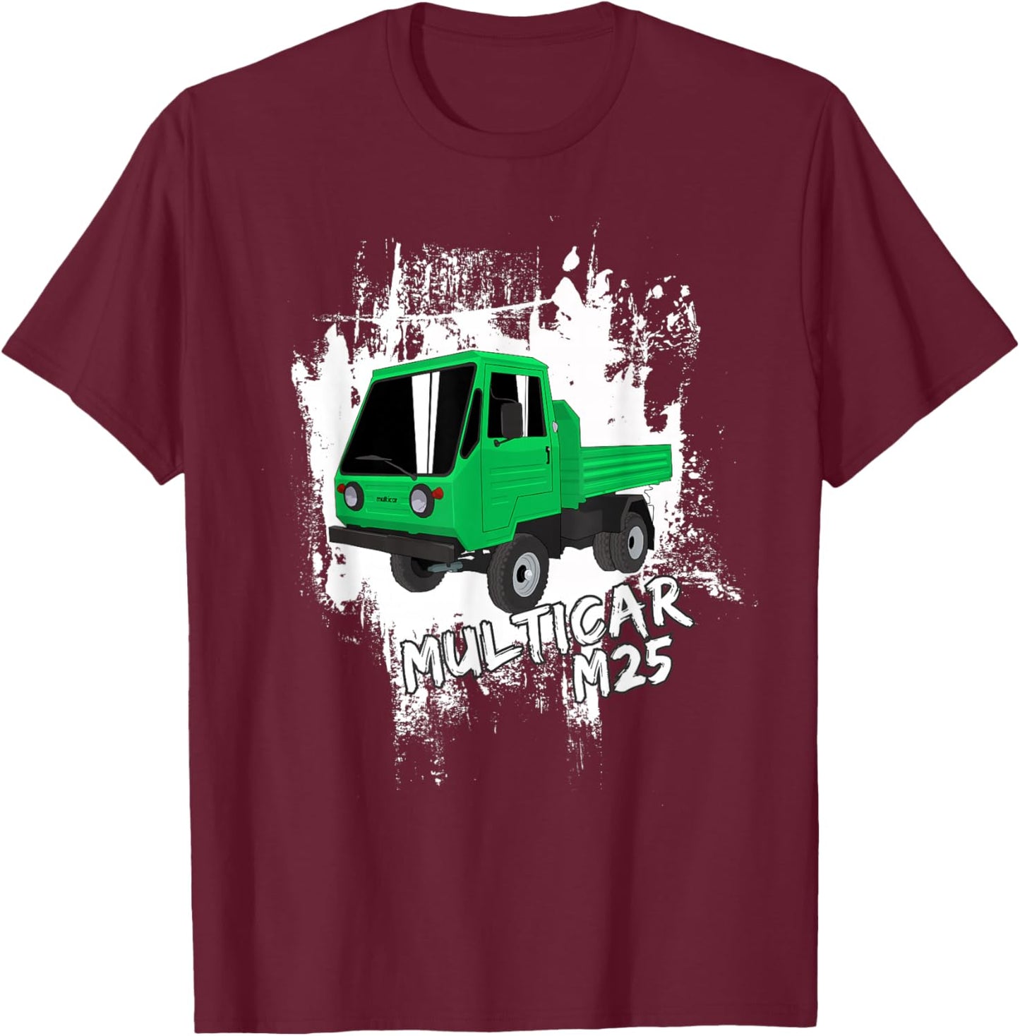 Multicar m25 Multicar neu Multicar m22 Multicar m26 T-Shirt - T-Shirt | Maroon