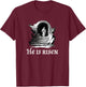 He Is Risen! Cross Jesus, Easter Day Christians Vintage Gift T-Shirt - T-Shirt | Maroon