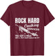 Rock Hard Caulking Services You Got A Hole Let Me Put Caulk T-Shirt - T-Shirt | Maroon