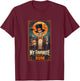 My Favorite Spirit Is Rum Skull Spooky Ghost Halloween T-Shirt - T-Shirt | Maroon