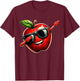 Dabbing Apple Summer Fruit lover T-Shirt - T-Shirt | Maroon