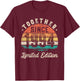 Together Since 1994 Couple 30th years wedding Anniversary T-Shirt - T-Shirt | Maroon