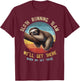 Sloth Running Team Run Funny Marathon Runner Cross Country T-Shirt - T-Shirt | Maroon