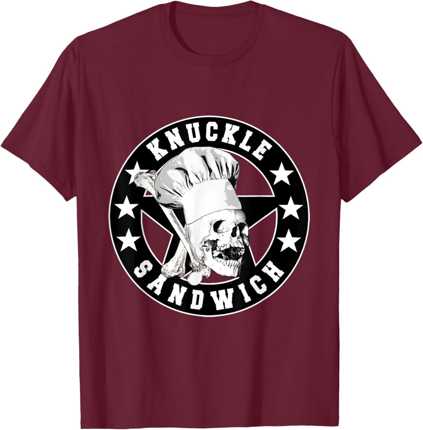 Knuckle Sandwich All Star 2 T-Shirt - T-Shirt | Maroon