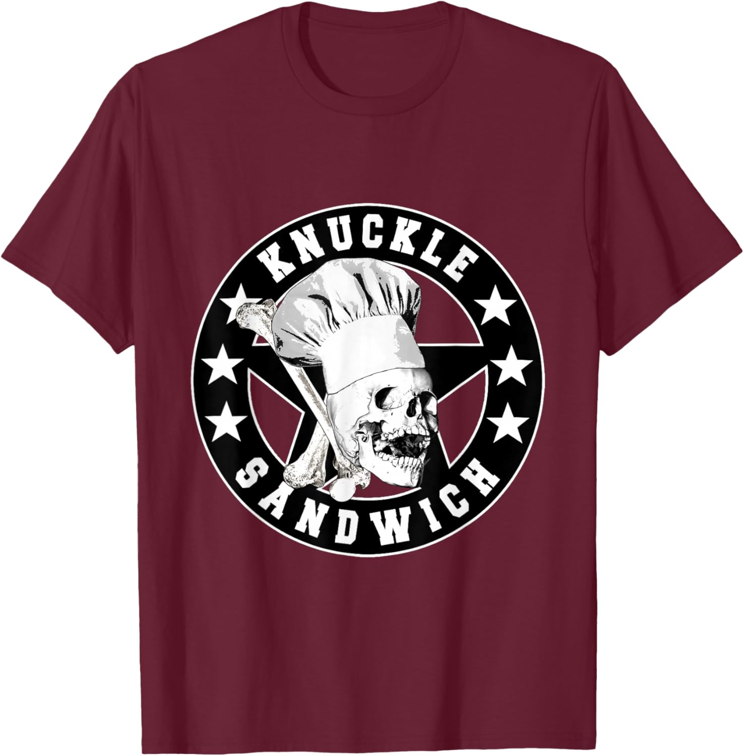 Knuckle Sandwich All Star 2 T-Shirt - T-Shirt | Maroon