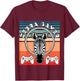 Zebra Gamer Controller Graphic Design For Gamer Kids T-Shirt - T-Shirt | Maroon