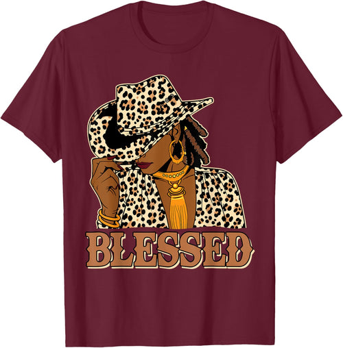 Blessed Black Cowgirl Western Swag African Christian Woman