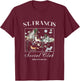 St Francis Assisi Quote Woodland Animals Design T-Shirt - T-Shirt | Maroon