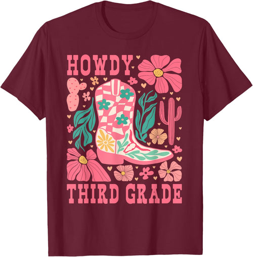 Howdy Third Grade Western 3rd Grade Teachers Cowboy Cowgirls