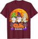 QA Squad Halloween QA Analyst Gnome Matching T-Shirt - T-Shirt | Maroon