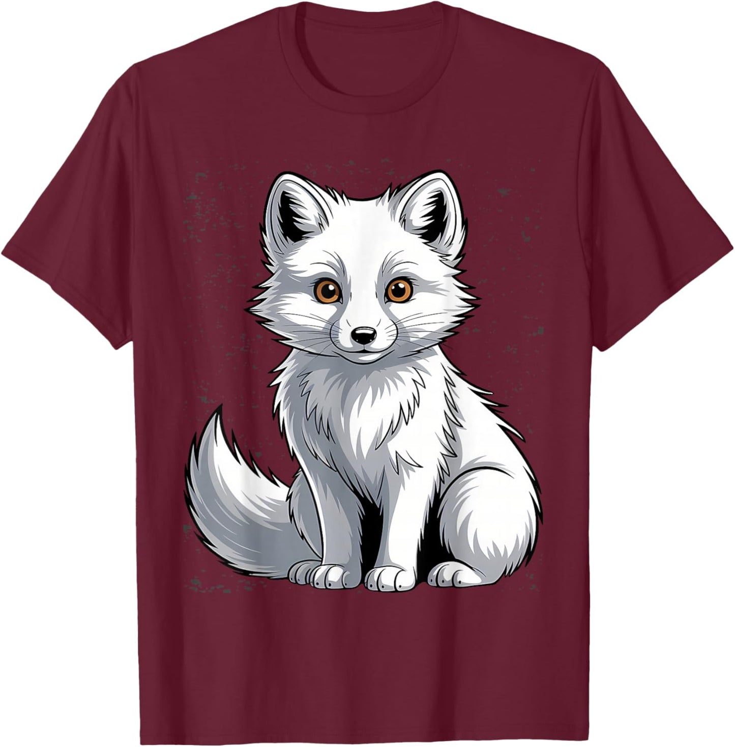 Arctic Animals Cute Artic Fox Lover Pajamas T-Shirt - T-Shirt | Maroon