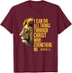 Philippians 4:13 Religious Lion Strengthens Christian 0HALDO T-Shirt - T-Shirt | Maroon