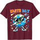 Boys Earth Day Every Day Funny Dab Dabbing Earth Kid Toddler T-Shirt - T-Shirt | Maroon