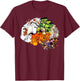 Anatomy Brain Science Neurology Halloween Neuro Nurse Ghost T-Shirt - T-Shirt | Maroon