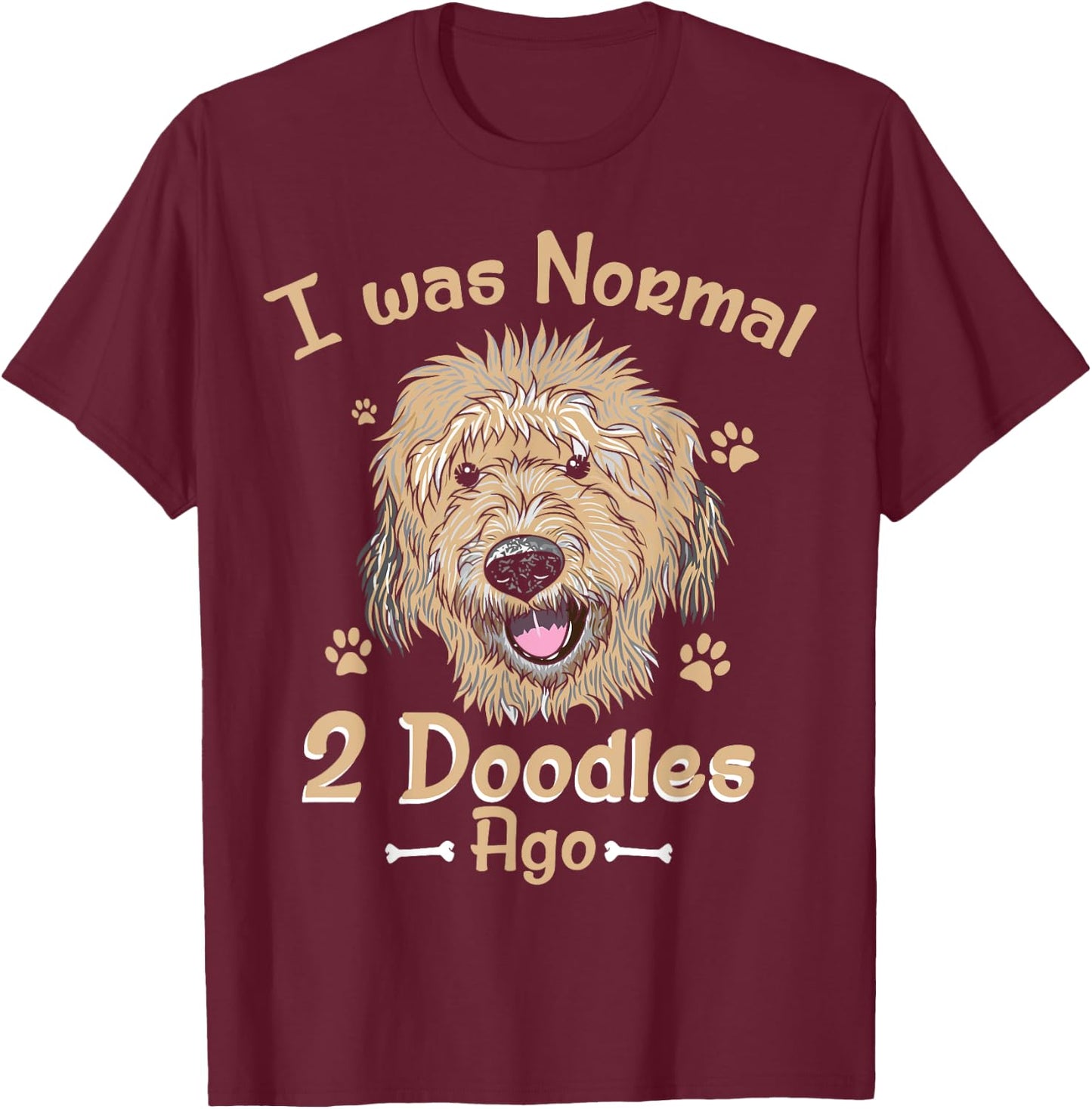 Goldendoodle Dog Mom Gifts Goldendoodle Dad Gifts Doodle Women Girls Kids T-Shirt - T-Shirt | Maroon