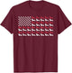 American Flag Dachshund Patriotic Dog Men Women 4th of July T-Shirt - T-Shirt | Maroon