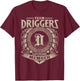 Team DRIGGERS Lifetime Member DRIGGERS Family Name Vintage T-Shirt - T-Shirt | Maroon