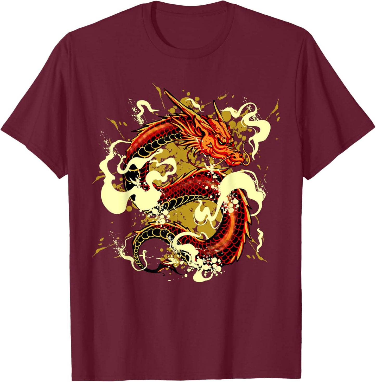 Dragon T-Shirt - T-Shirt | Maroon