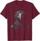 Eagle Drawing Illustration Graphic Animal Art Bird Eagle T-Shirt - T-Shirt | Maroon