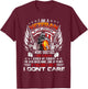 I Am A Veteran I Love Freedom My Country T-Shirt - T-Shirt | Maroon
