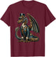 Steampunk Dragon Women Men Kids Steampunk Dragon T-Shirt - T-Shirt | Maroon