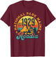 Acadia Maine Nature Mountains Hiking Outdoors Vintage T-Shirt - T-Shirt | Maroon