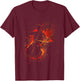 Cello Silhouette T-Shirt - T-Shirt | Maroon