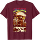 Sunset Riders Poster Movie Custom Wild West Retro Game T-Shirt - T-Shirt | Maroon