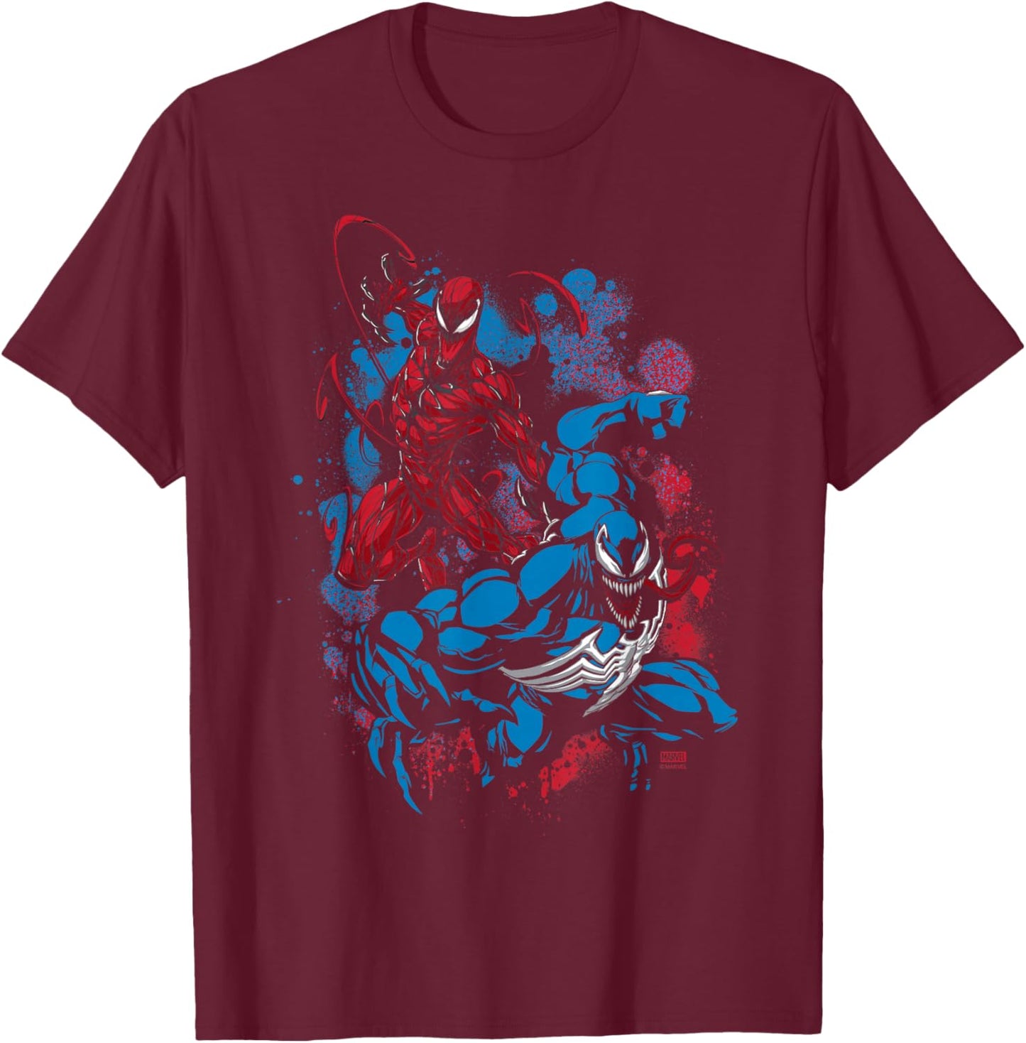Venom - Carnage T-Shirt - T-Shirt | Maroon