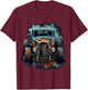 Rust Bucket Hot Rod Rat Rod Vintage Classic Car Men T-Shirt - T-Shirt | Maroon