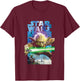 Children's Star Wars Master Yoda Poster , white, 2 T-Shirt - T-Shirt | Maroon